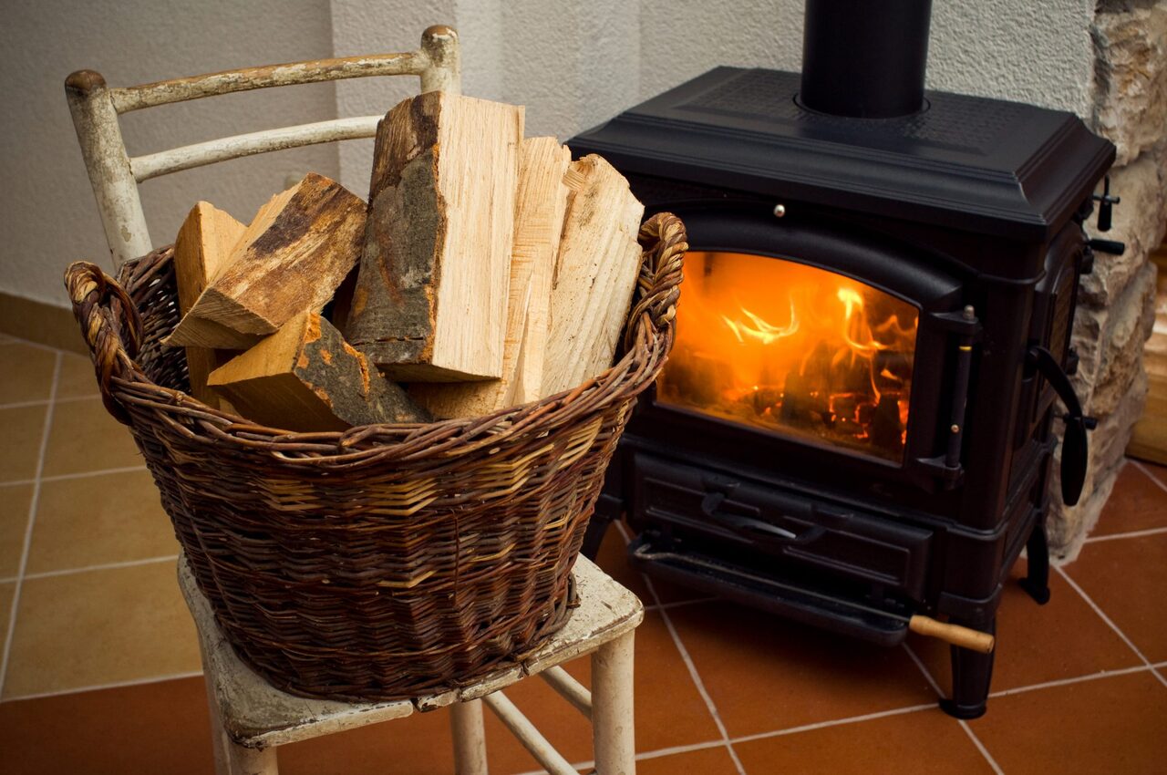 Wood burner image