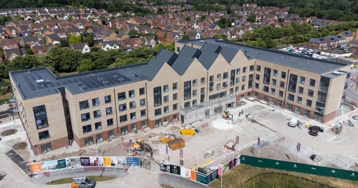 New images show rapid progress at Hazlehurst independent living scheme