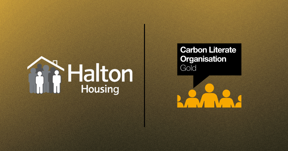 Halton Housing awarded Gold Status by Carbon Literacy Project Halton